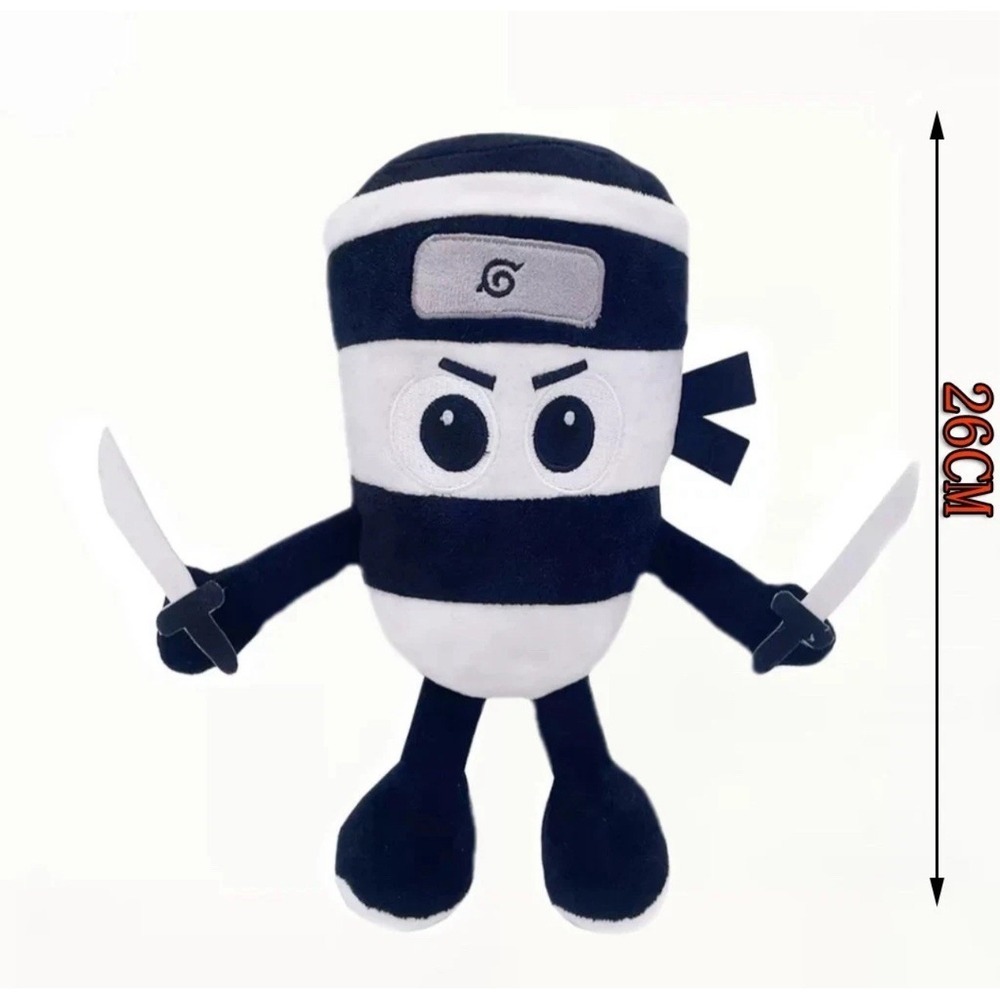 Cappuccino Assassino Plush Doll 26cm Italian Brainrot Meme New Sealed in Bag